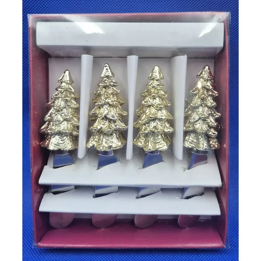 Golden Trees Spreadables Four Gourmet Spreaders Stainless Steel Blades 5